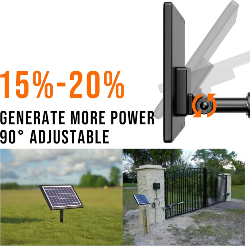 Deer Feeder Solar Panel, 6V 6W, Solar panel for deer feeder, Solar battery charger for 6V devices, Solar-powered deer feeder, 6V battery solar charger, Outdoor solar panel, Renewable energy for wildlife feeders, Durable solar charger, Weather-resistant solar panel, Efficient solar charging, Portable solar power solution, Eco-friendly energy source, Solar panel with overcharge protection