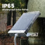 POWOXI 1.7W Solar Panel for 12V Deer Feeder_waterprrof solar panel