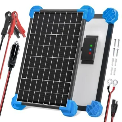 10W 12V Solar Battery Charger Maintainer 1