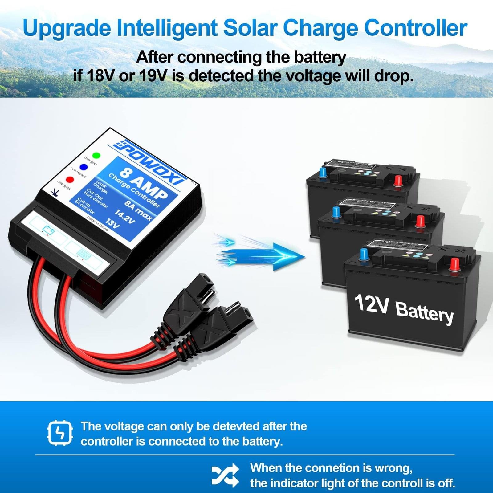 Powoxi solar controller 7