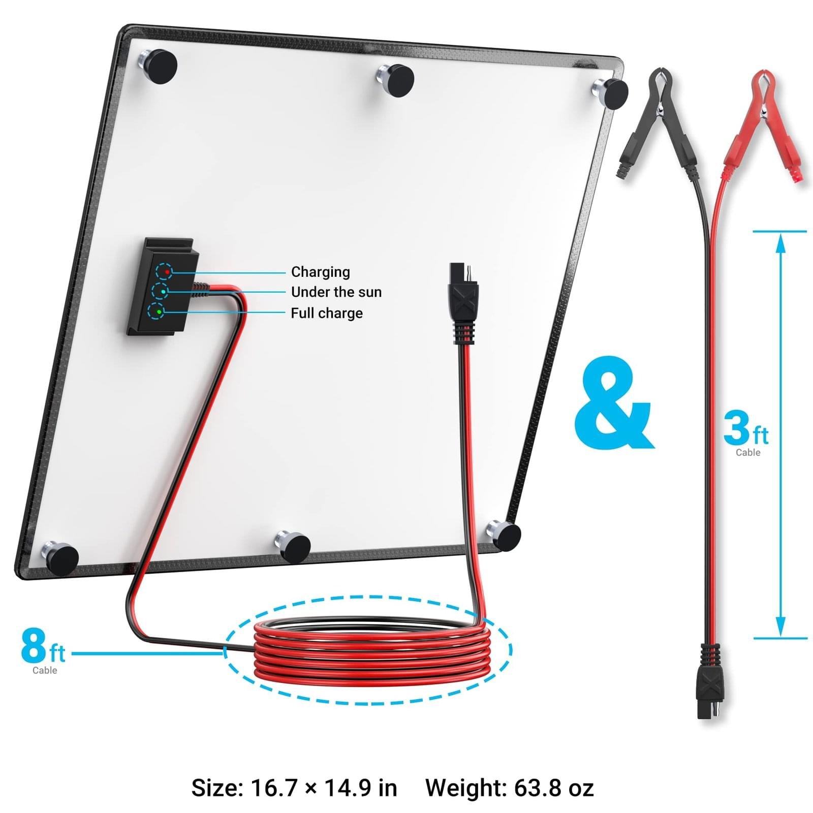 20W Magnetic powoxi solar charger 7