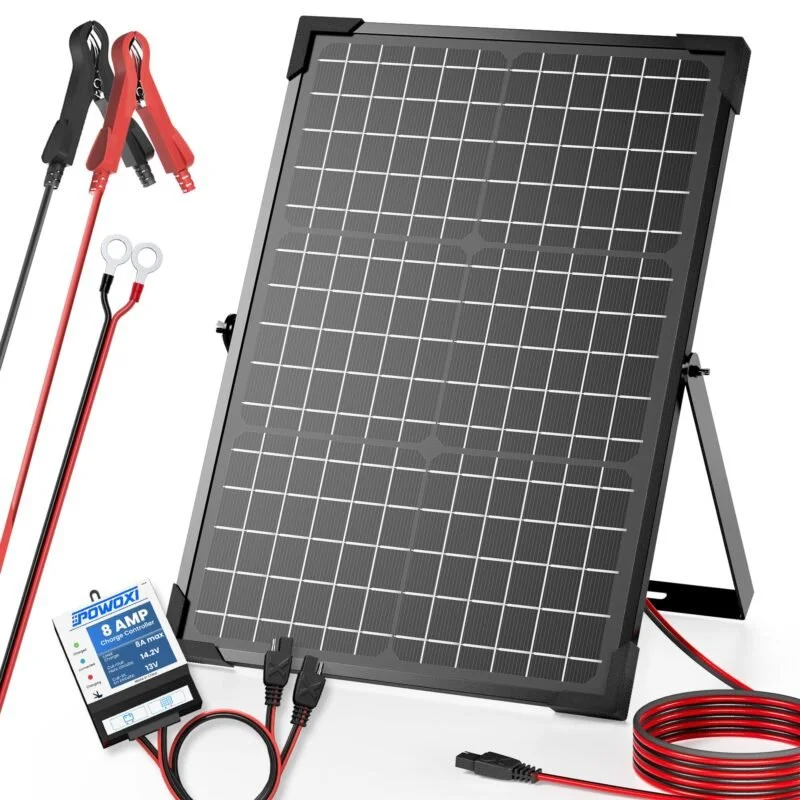 POWOXI 30W Solar Battery Charger 1