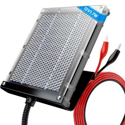 POWOXI Deer Feeder Solar Panel 6V 1.5W Black 1 1