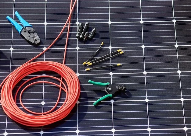 instruments installing solar system